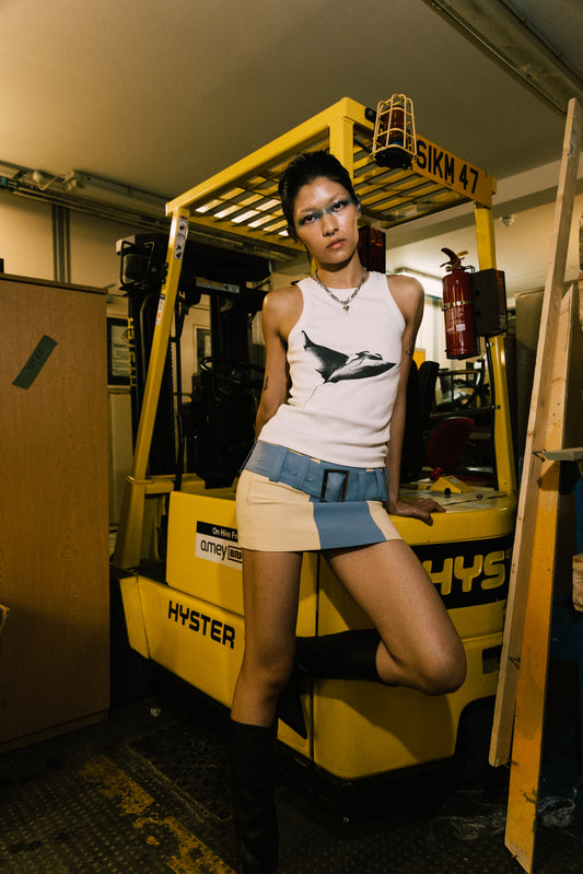 Mantas Ray Printed Tank Top