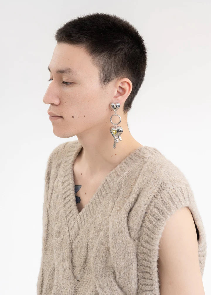 MELTING HEART EARRING / LEMON