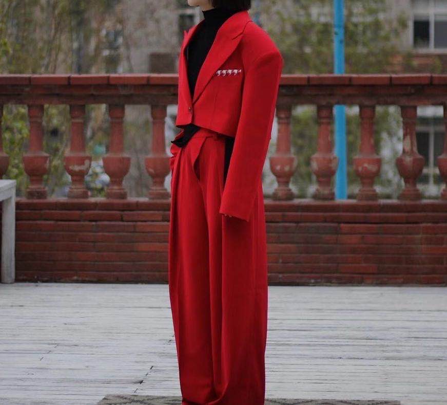 WORKING GAL TAILORED TROUSERS