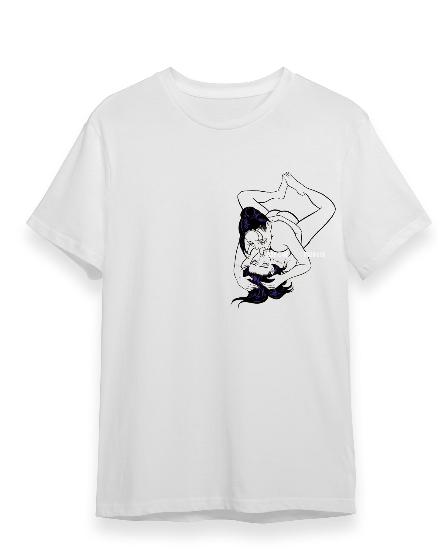 RAY CHU X PIGO LIN 舌吻 T SHIRT