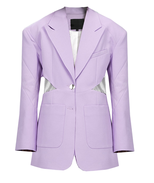 OVERSIZED BLAZER WITH WAIST CUTOUT