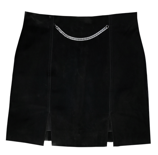 VEGAN LEATHER  MINI SKIRT