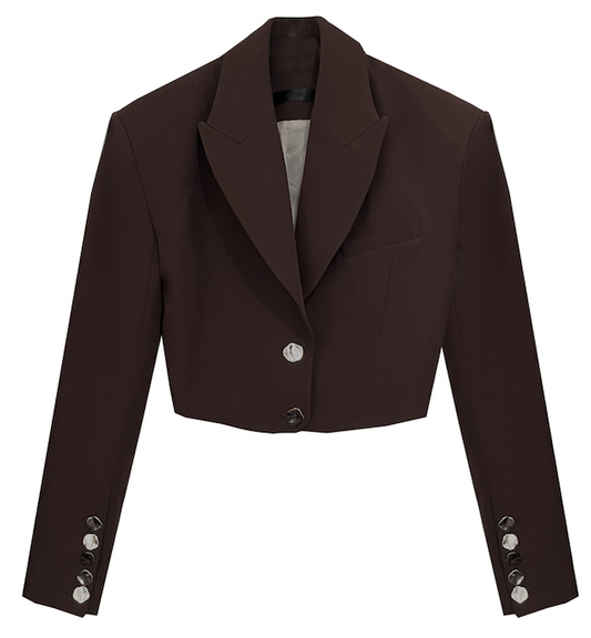CROP BLAZER
