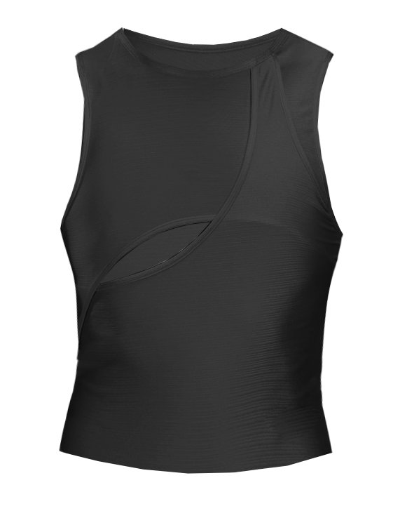 OVERLAPPED TANK TOP